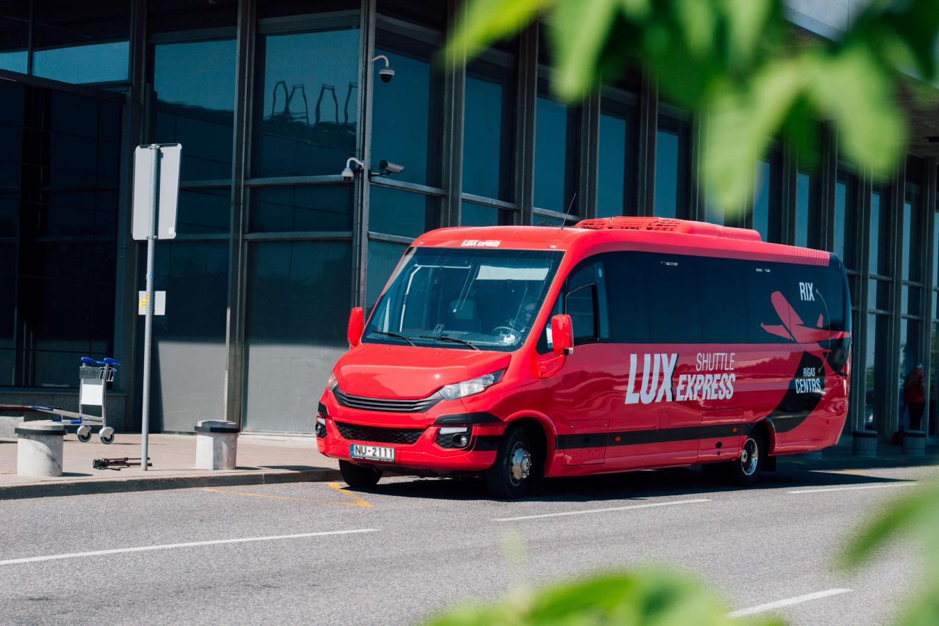 "Lux Express" запускает коммерческий экспресс из центра Риги в аэропорт