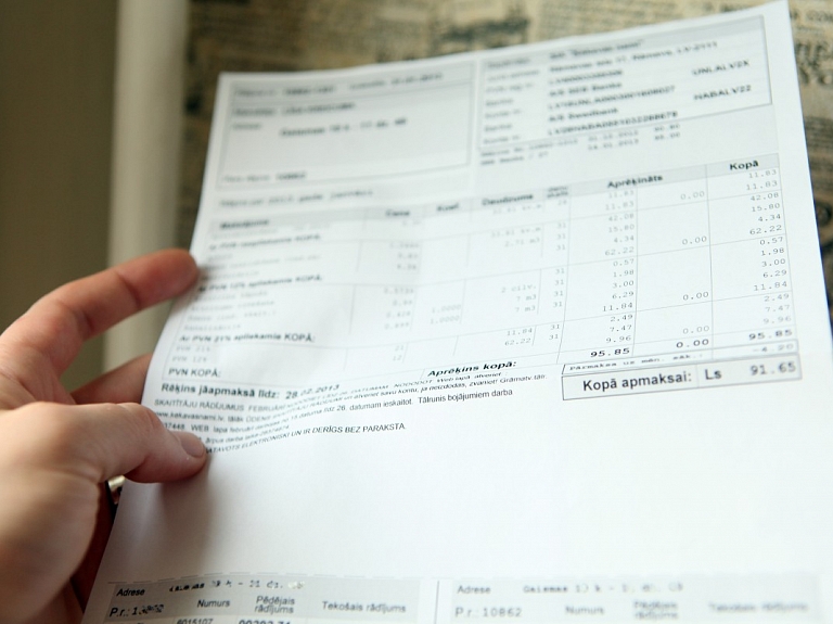Оплата счетов зимой является проблемой для 16% жителей Латвии