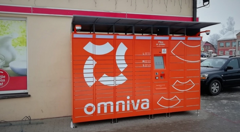 OMNIVA за 2,8 млн евро и установит 92 новых пакомата по всей Латвии