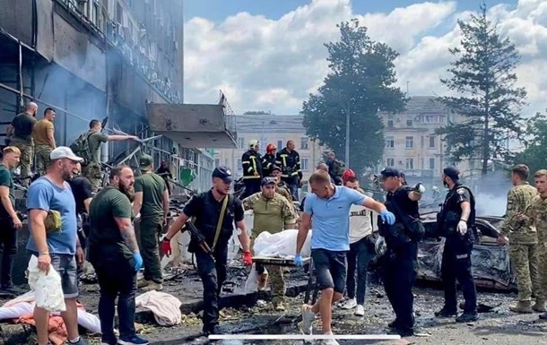 Ракетный обстрел Винницы: не менее 20 погибших