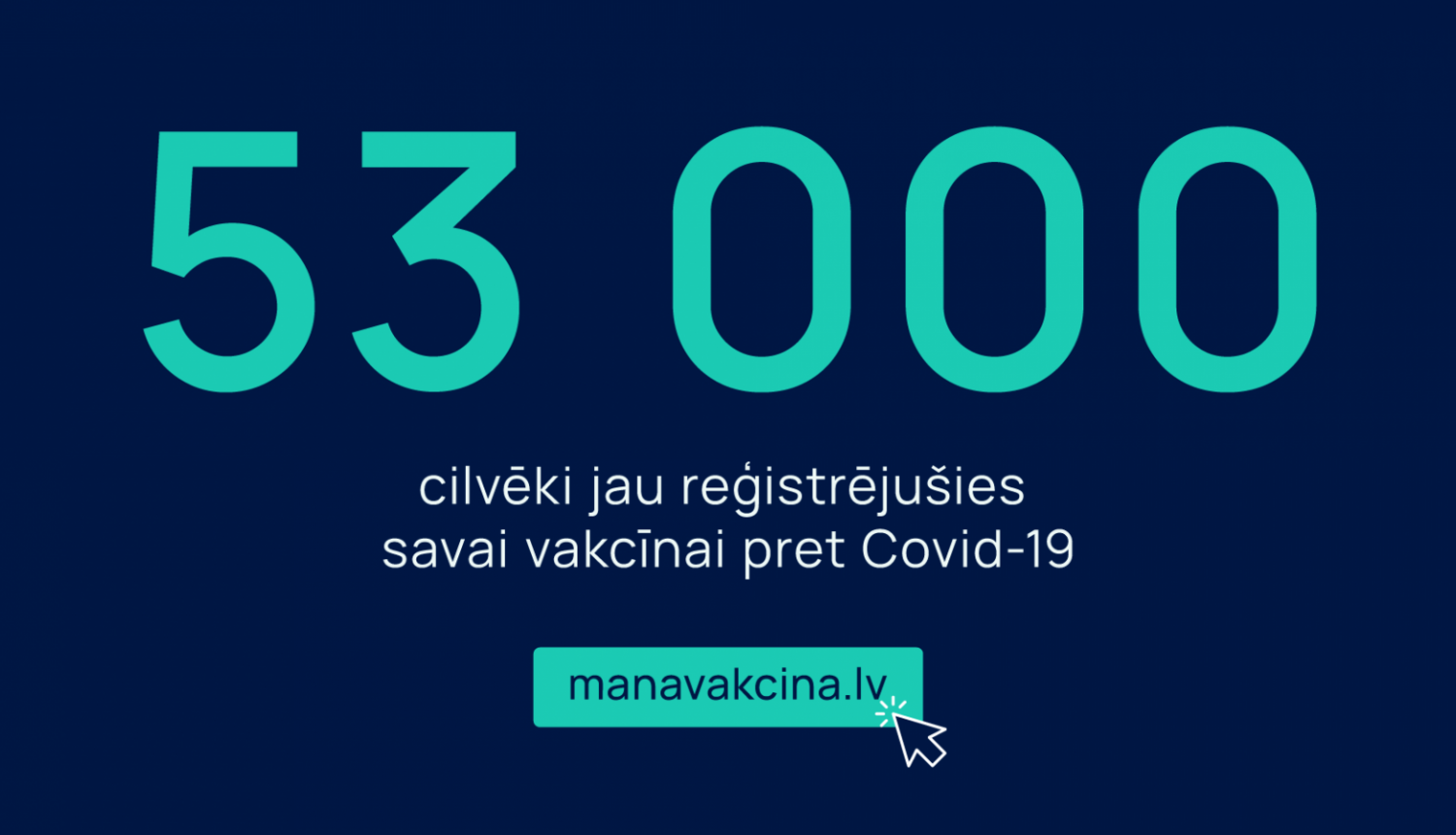manavakcina.lv: зарегистрировано более 53 000 желающих првиться