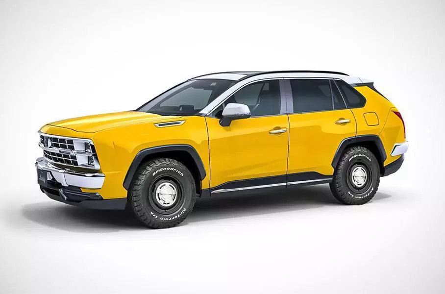 Известна цена внедорожника с дизайном как к у Toyota RAV4