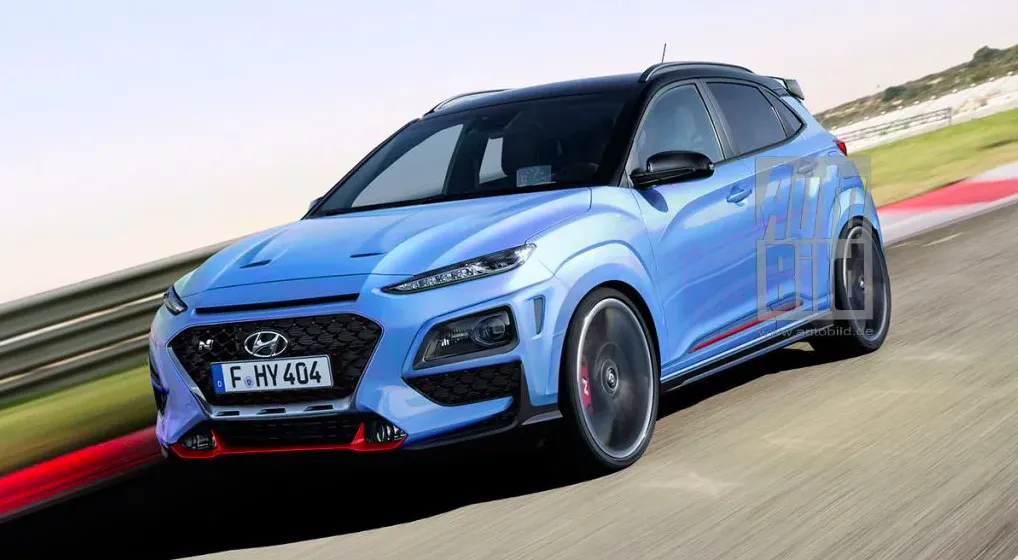 Hyundai сделали подарок на Новый год и выпстили праздничный тизер Kona N