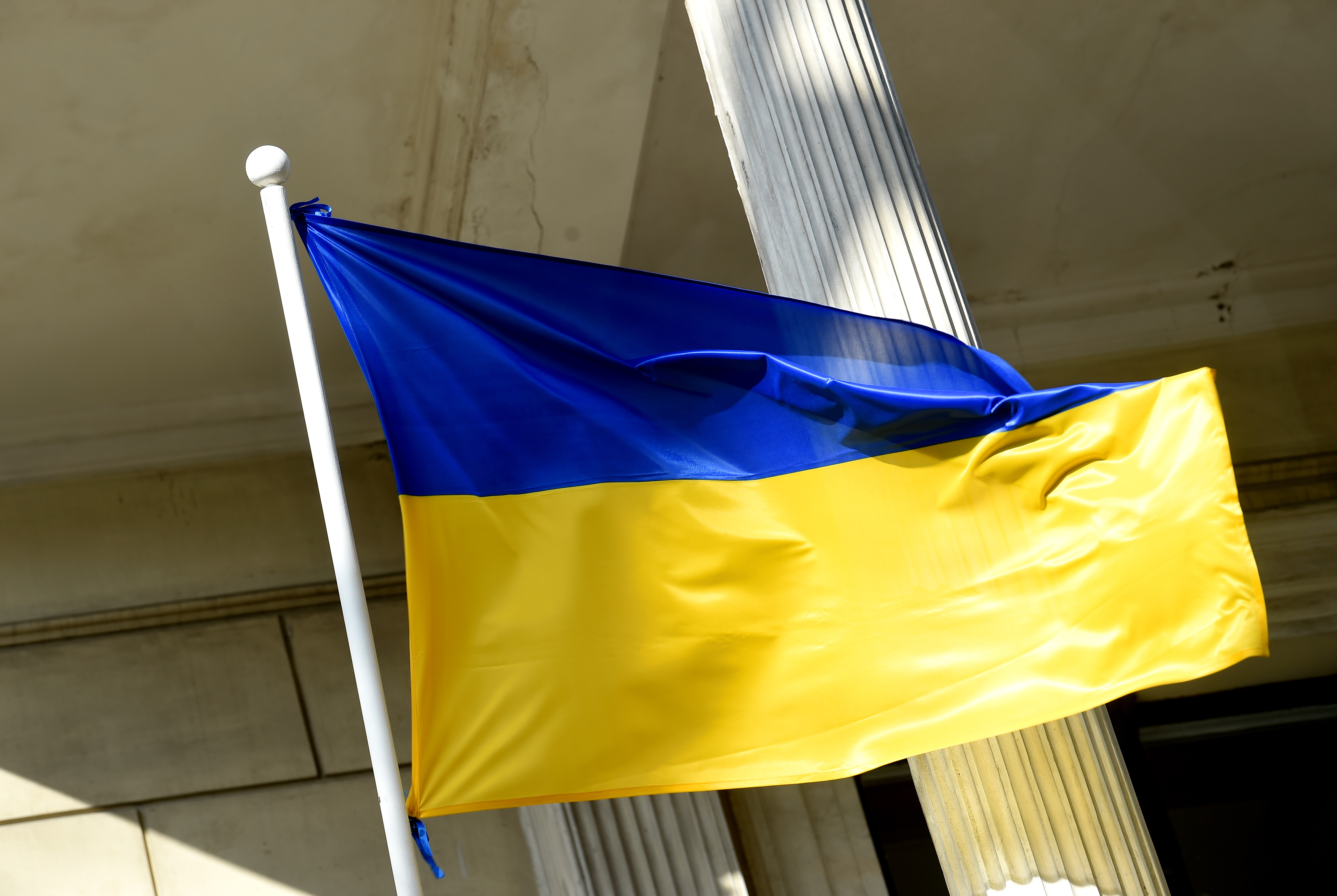 Мужчина, сорвавший украинский флаг, оштрафован на 250 евро