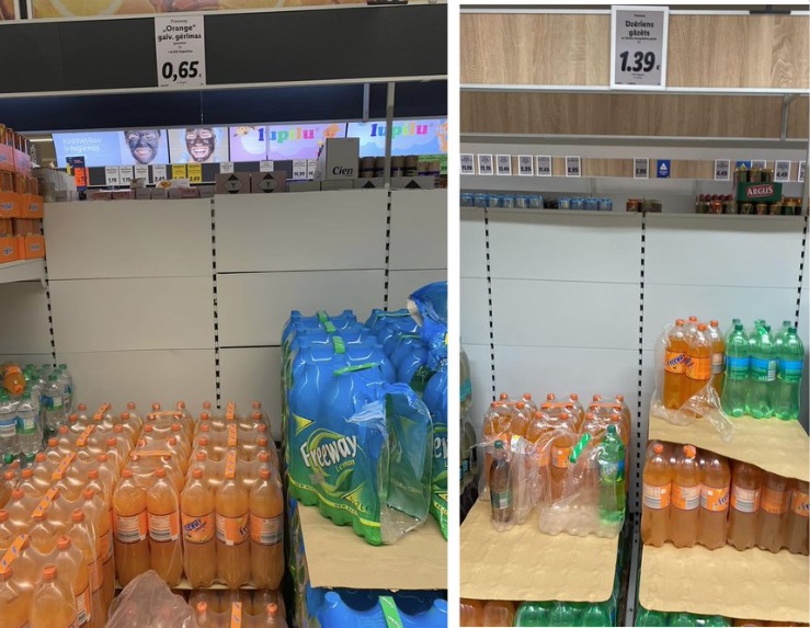 В Литве 0, 65, в Латвии 1,39. Разница в ценах в Lidl ошарашила латвийца В Литве 0, 65, в Латвии 1,39. Разница в ценах в Lidl ошарашила латвийца