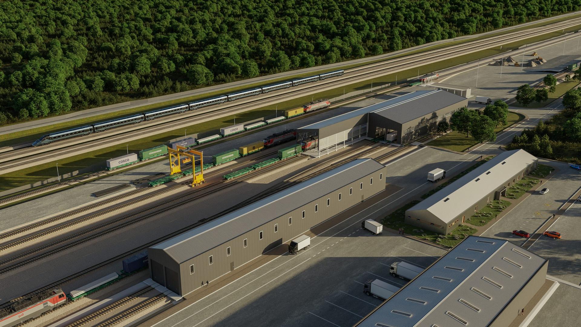 Завершено проектирование Иецавского сервисного пункта "Rail Baltica"
