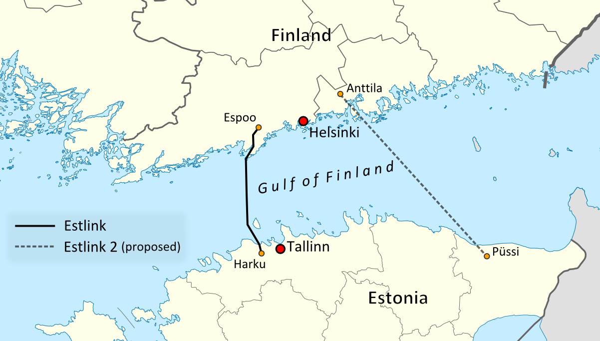 На дне моря в районе повреждения Estlink 2 найдены следы якоря