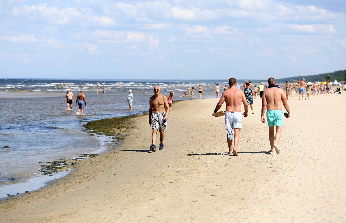 Резко понизилась температура воды в Юрмале