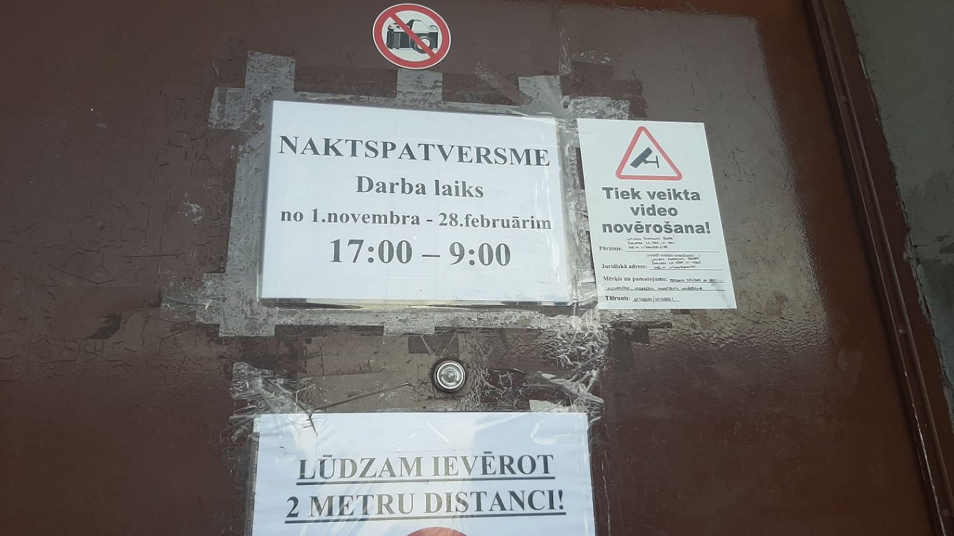 Рижские ночлежки перешли на круглосуточный режим