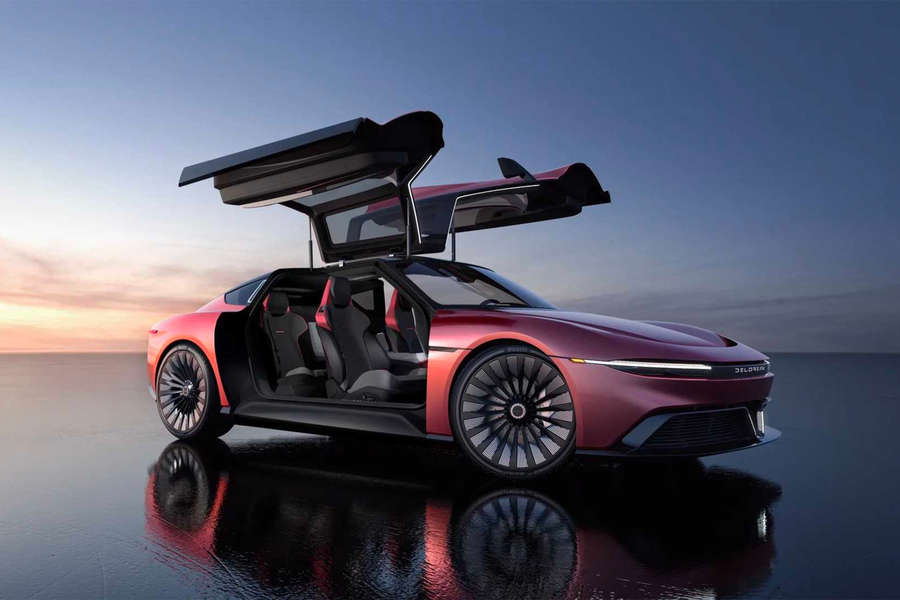 DeLorean впервые показала на публике преемника легендарного купе из фильма «Назад в будущее»