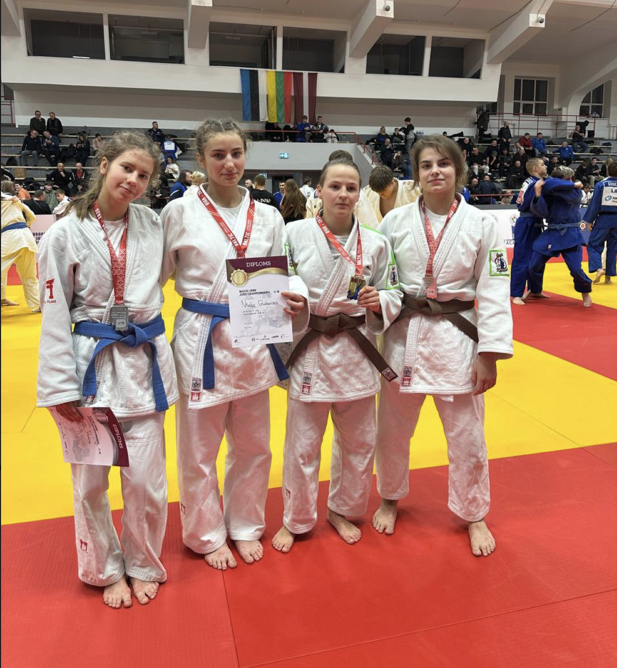 Baltijas džudo čempionāts Rīgā atklāja sezonu