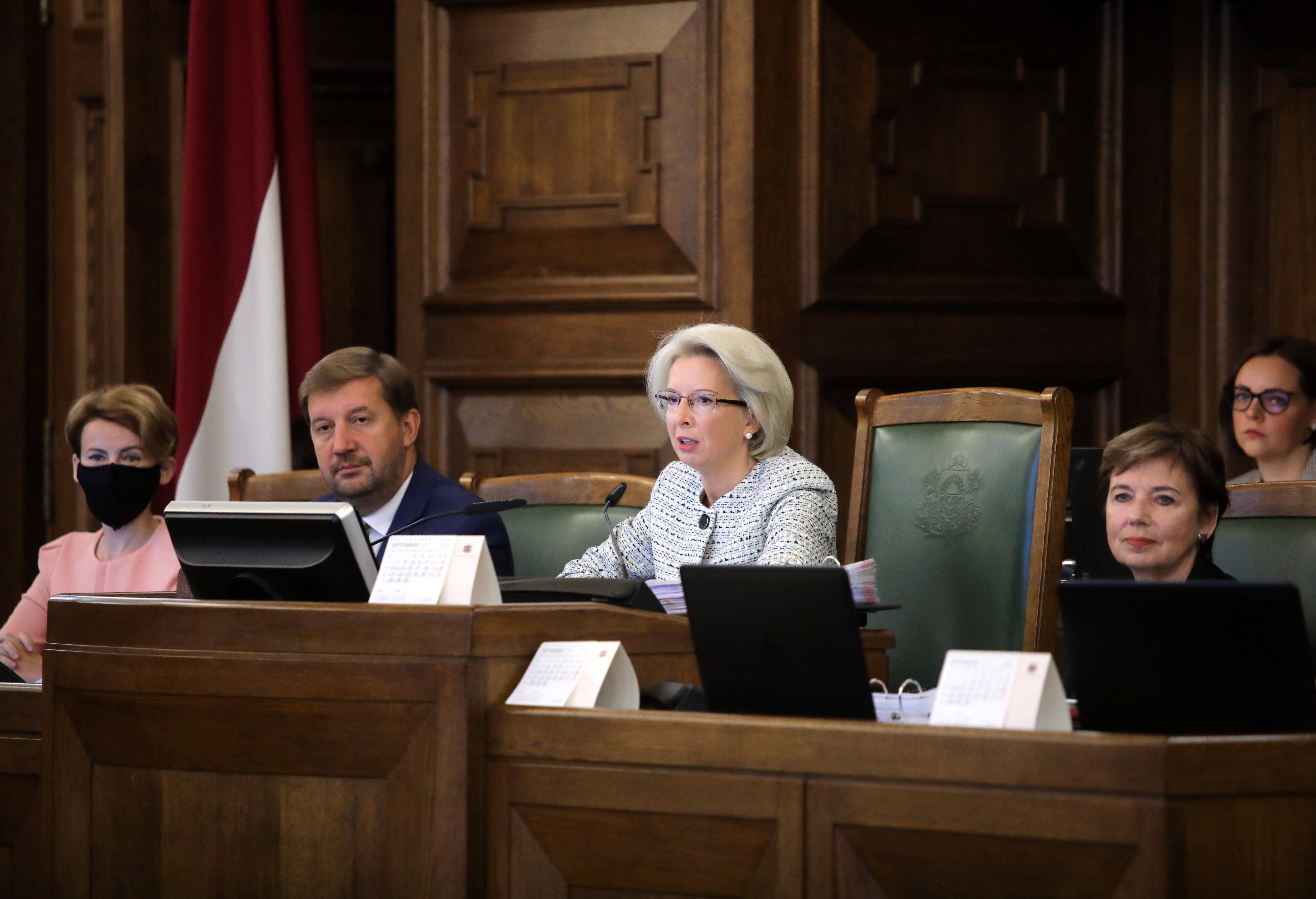 Saeimas ziemas sesijā visvairāk debatējuši deputāti Stepaņenko, Valainis un Zariņš