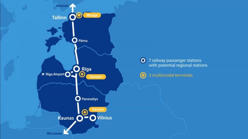 Минфин не согласовал сценарий первого этапа Rail Baltica