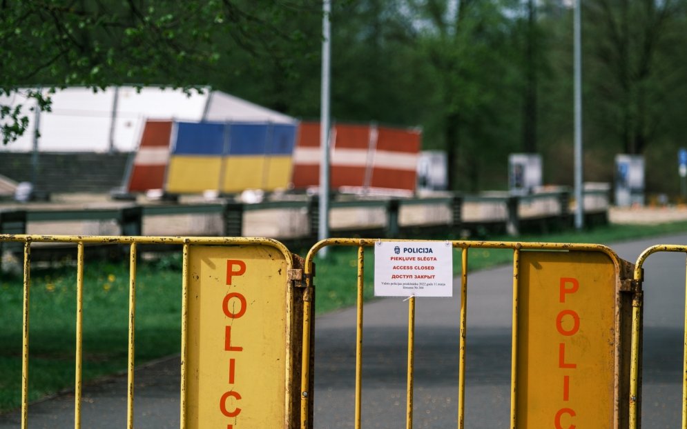 Движение на прилегающих к парку Победы территориях временно перекрыто