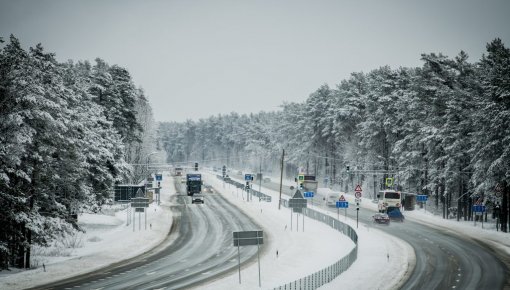 Latvijas Valsts ceļi просит не ехать в Талси