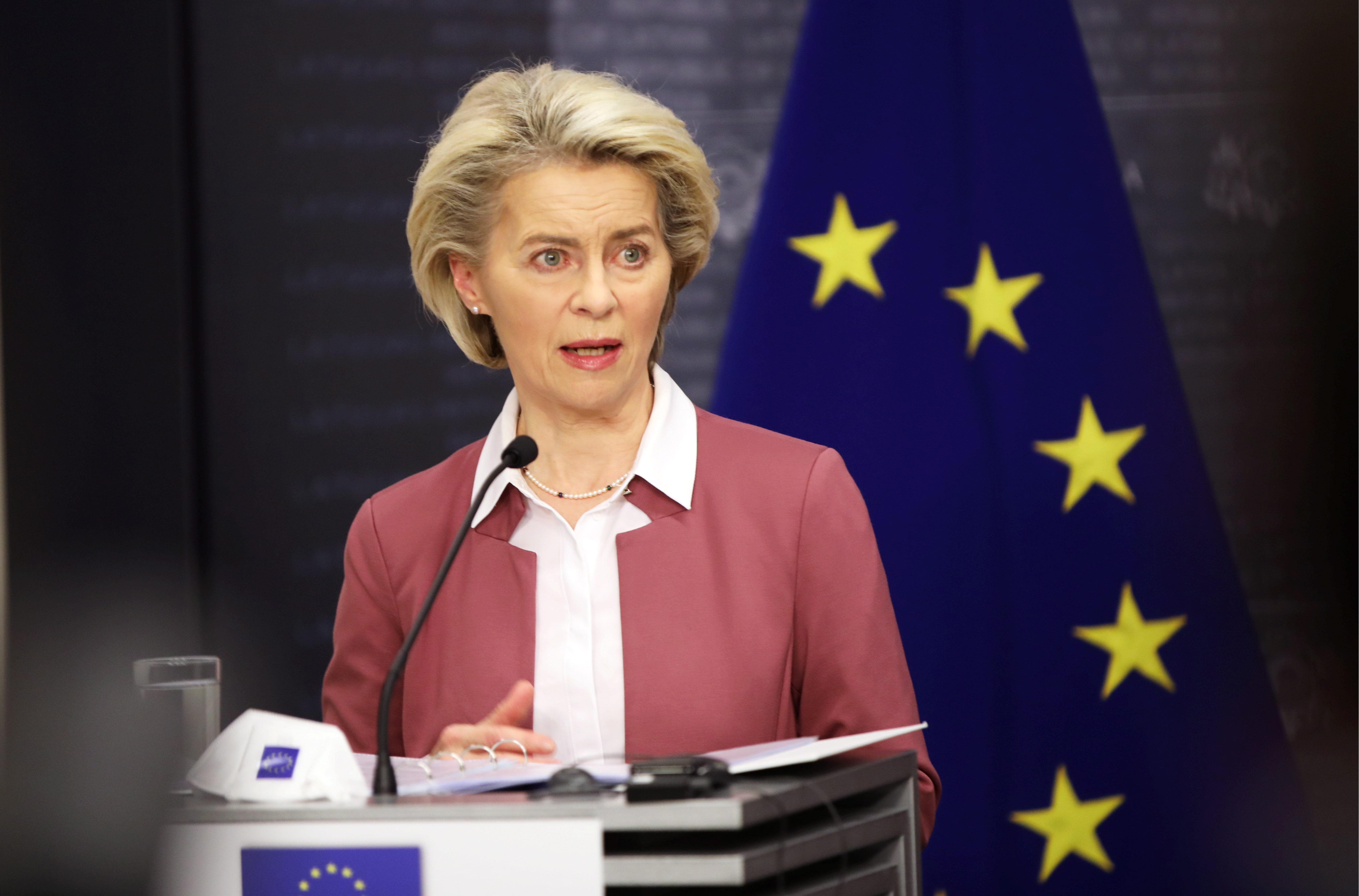 Глава Еврокомиссии призвала ЕС ускорить поставки оружия Украине Глава Еврокомиссии призвала ЕС ускорить поставки оружия Украине