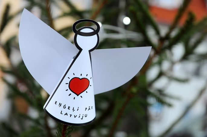 В ходе акции "Ангелы над Латвией" собрано 523 791 евро