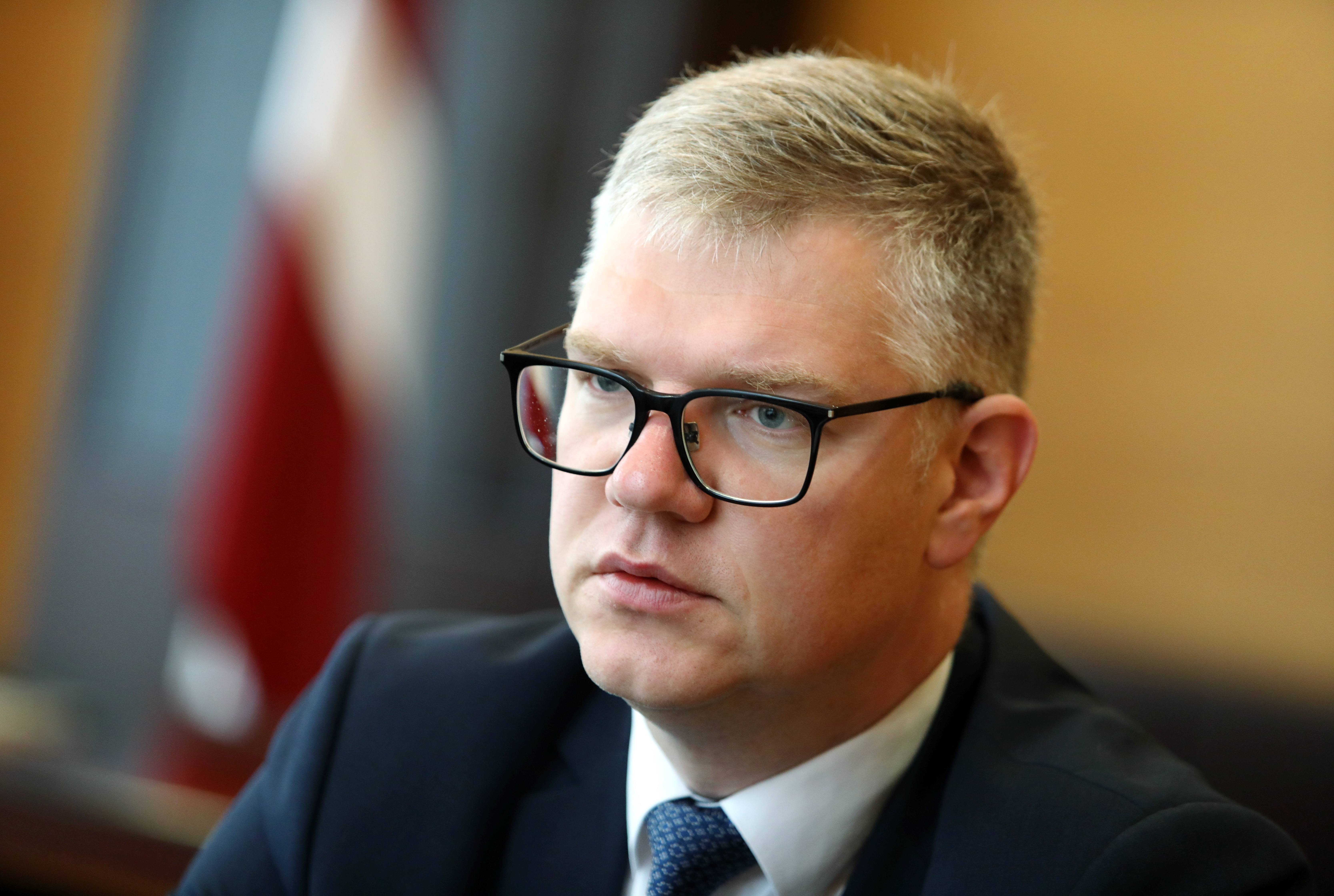 Кирсис: важно понять, была ли укладка временного асфальта на улице Слокас "преднамеренной халатностью"