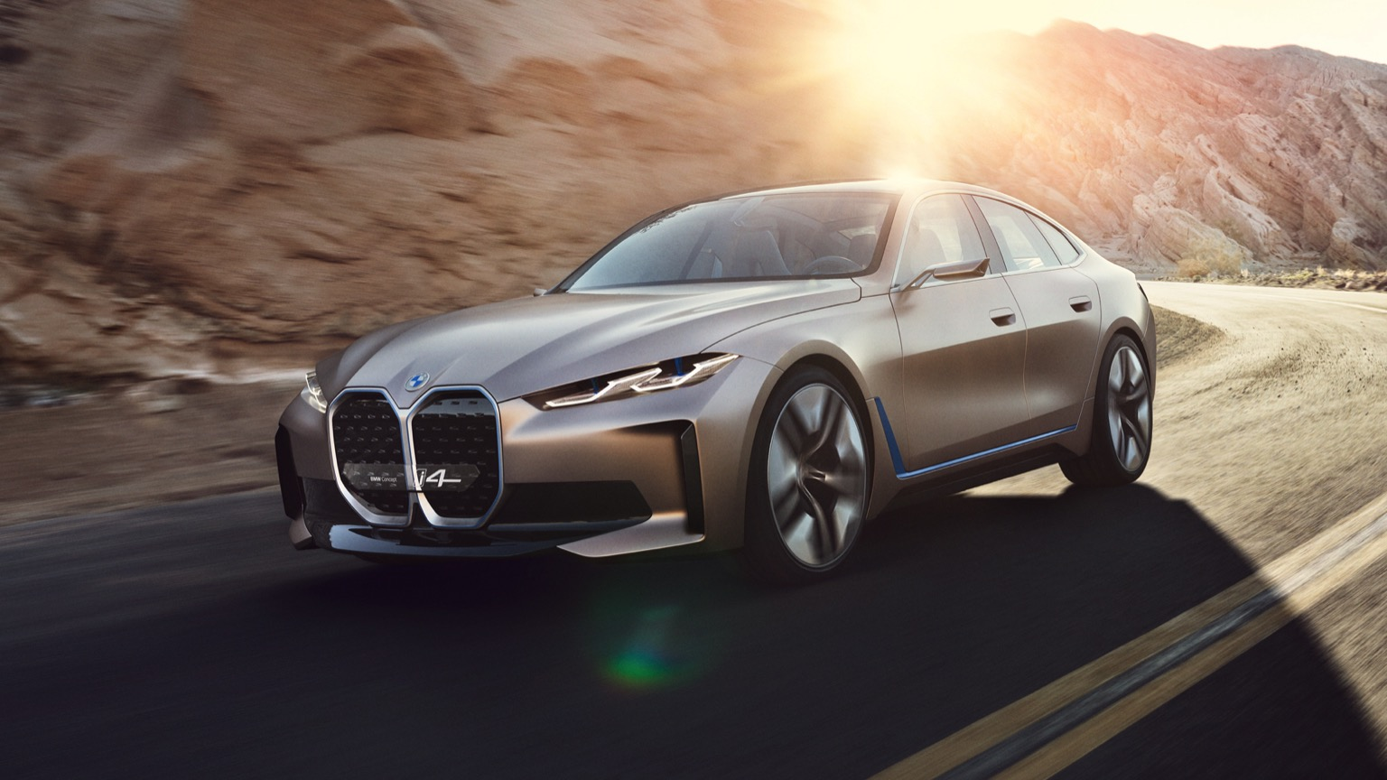 BMW i4 будет доступен только в очень мощных модификациях