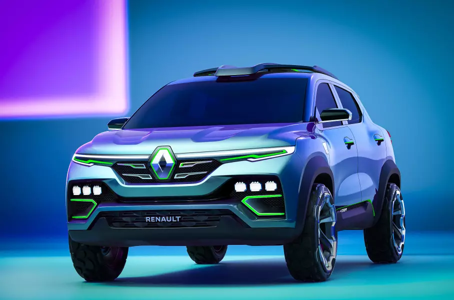 Вид кроссовера от Renault с акцентом на молодую аудиторию