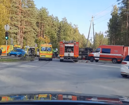 В столкновении с автоцистерной ГПСС пострадали шесть человек