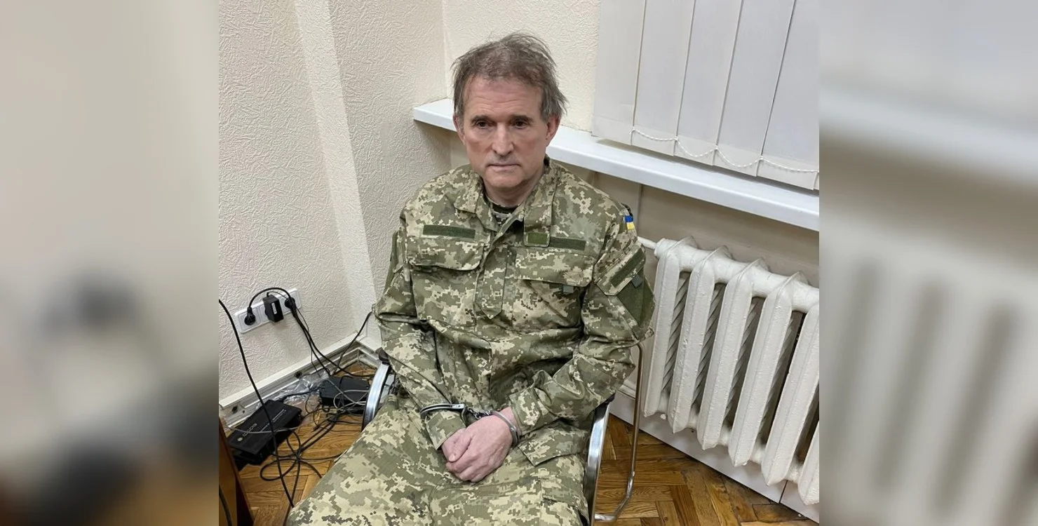 Президент Украины сообщил о поимке «кума Путина» Виктора Медведчука