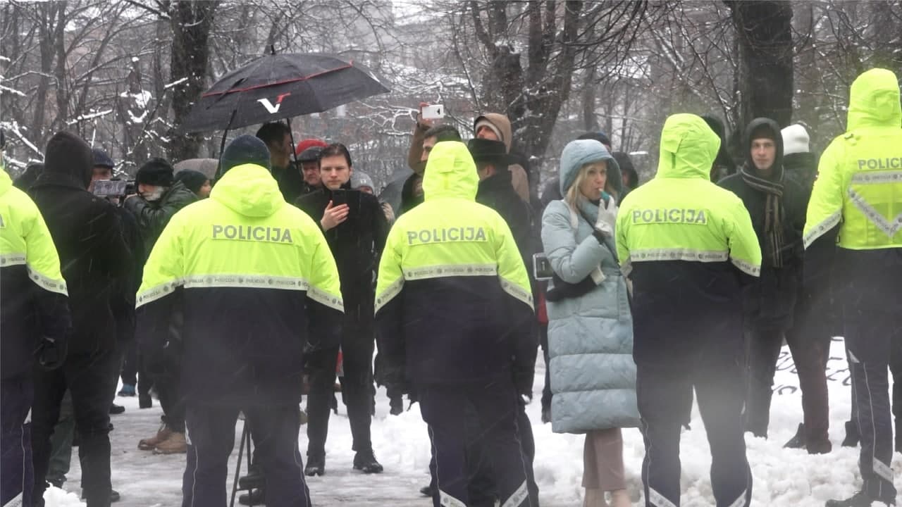 "Балтийский конвой": у Кабинета министров прошла громкая акция