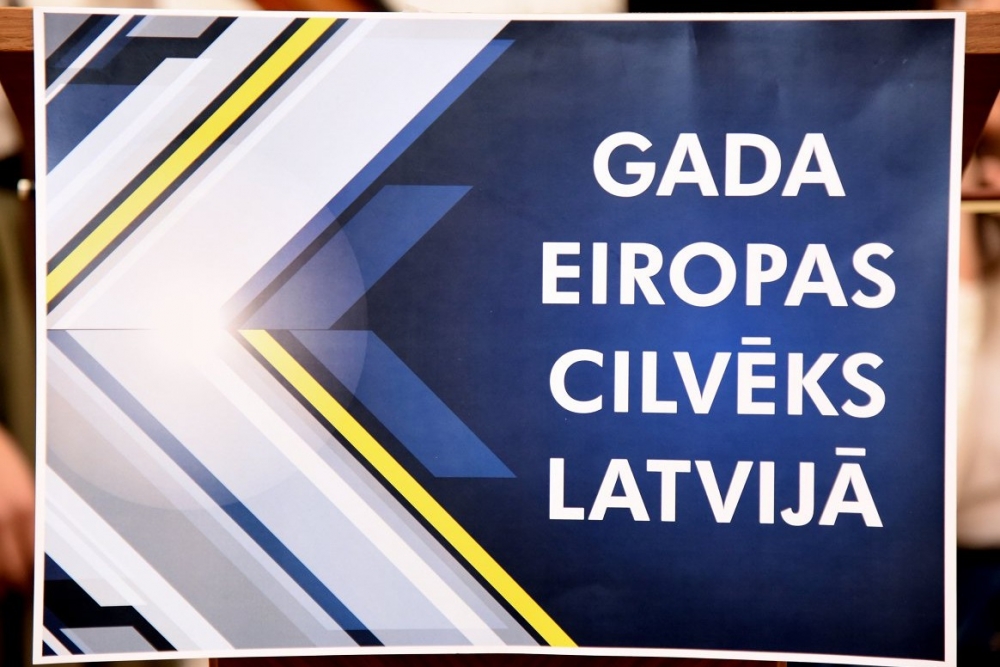 Начинается голосование за "Человека Европы в Латвии"