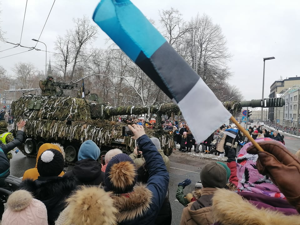 Эстония отмечает 24 февраля 105-ю годовщину своей независимости