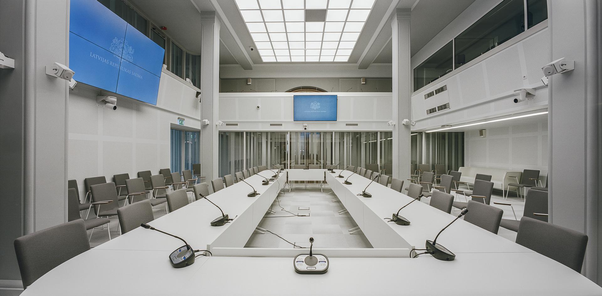 Сейм реконструируют по эскизам "DR arhitekti" и "Palast Architects"
