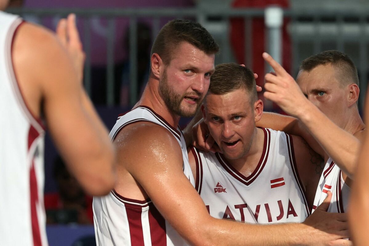 Сборная Латвии по баскетболу 3х3 в трудной игре одолела США - 21:19