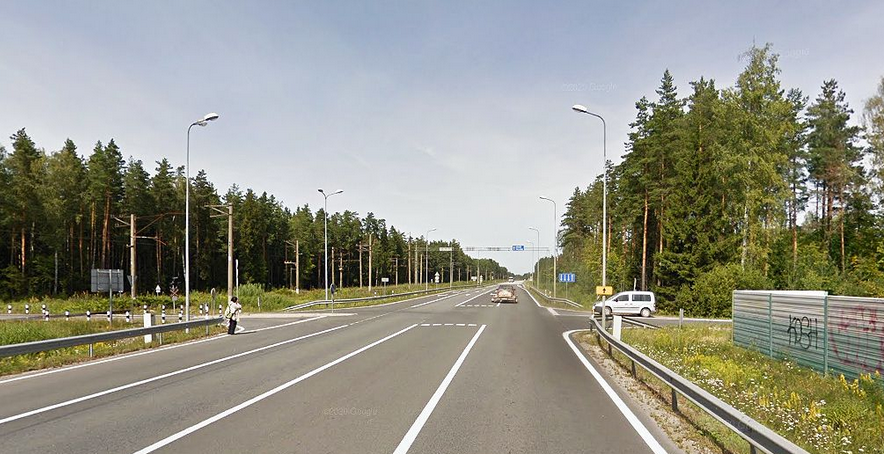 На Таллинском шоссе у Скульте запрещены левые повороты