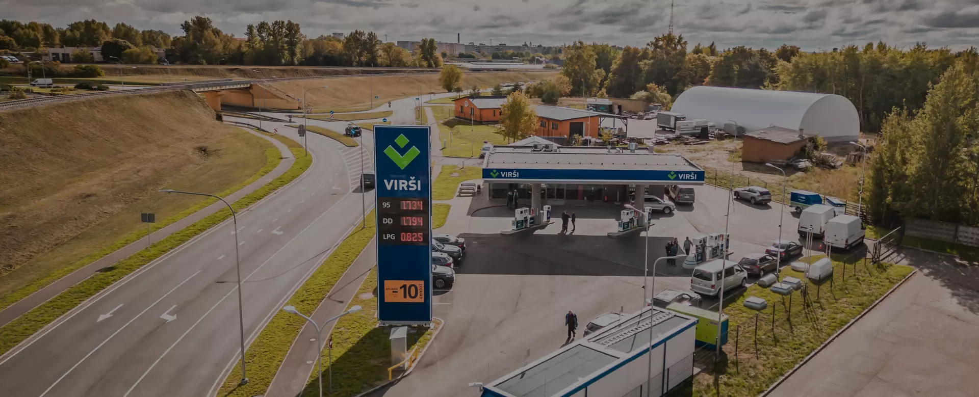 "Virši-A" открыло свою первую АЗС в Литве