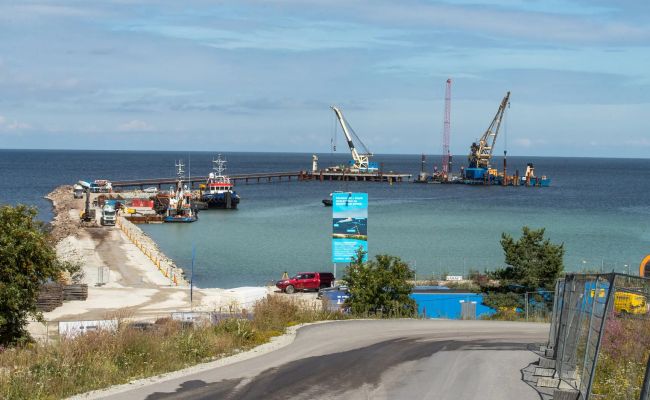 Эстония построила свою часть СПГ-терминала
