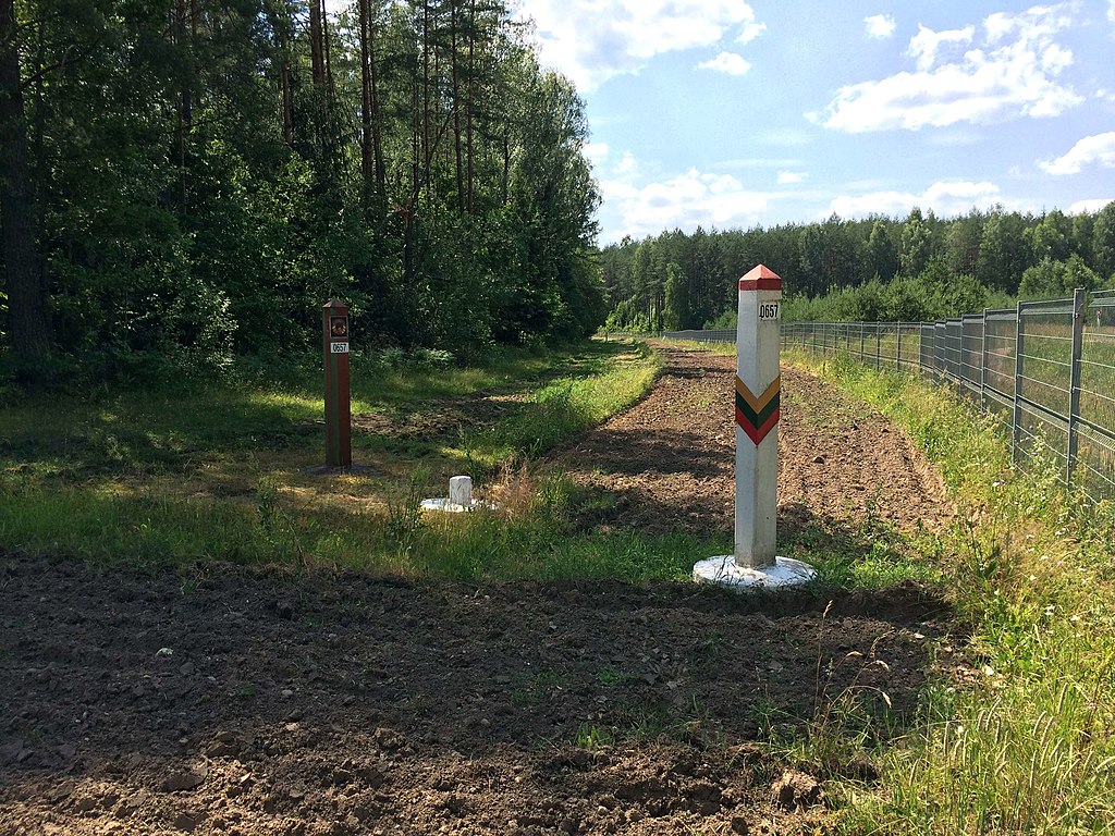 Литовские пограничники спасли из болота двух египтян, а потом вернули их в Беларусь
