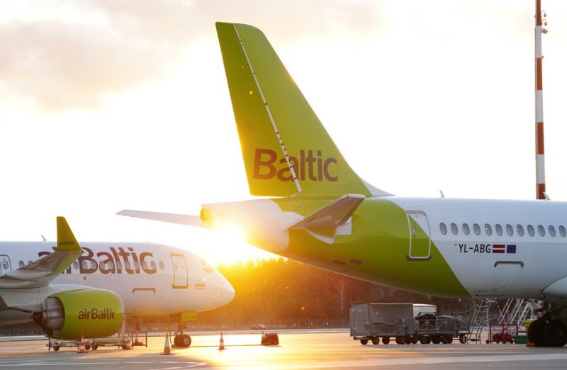 Количество пассажиров "airBaltic" за девять месяцев выросло на 11,4% Количество пассажиров "airBaltic" за девять месяцев выросло на 11,4%