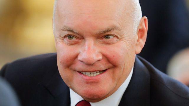 Дмитрий Киселёв  дважды "утопил" Великобританию. В телеэфире