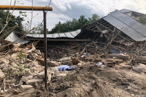 Карабах: город Мартуни практически полностью разрушен