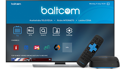 Baltcom: клиенты выбирают качество и скорость интернета