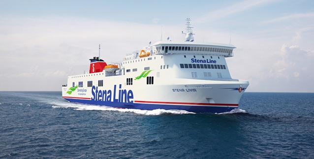 В Вентспилс прибыл новый современный паром Stena Line