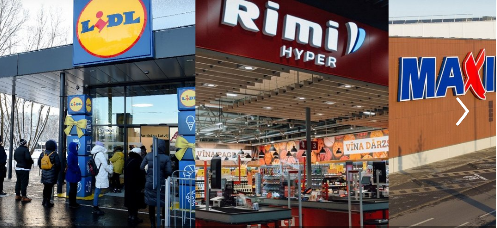 Lidl, Rimi, Maxima: где продукты дешевле? Lidl, Rimi, Maxima: где продукты дешевле?