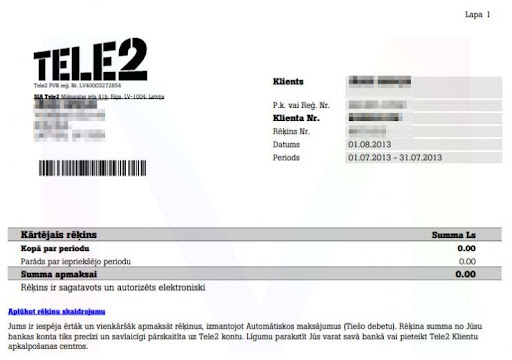 Tele2 сократил бумажные счета на 1,5 тонны