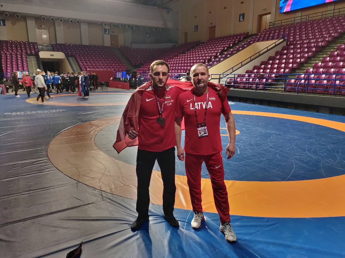 Даугавпилчанин Алан Амиров выиграл бронзу на чемпионате Европы