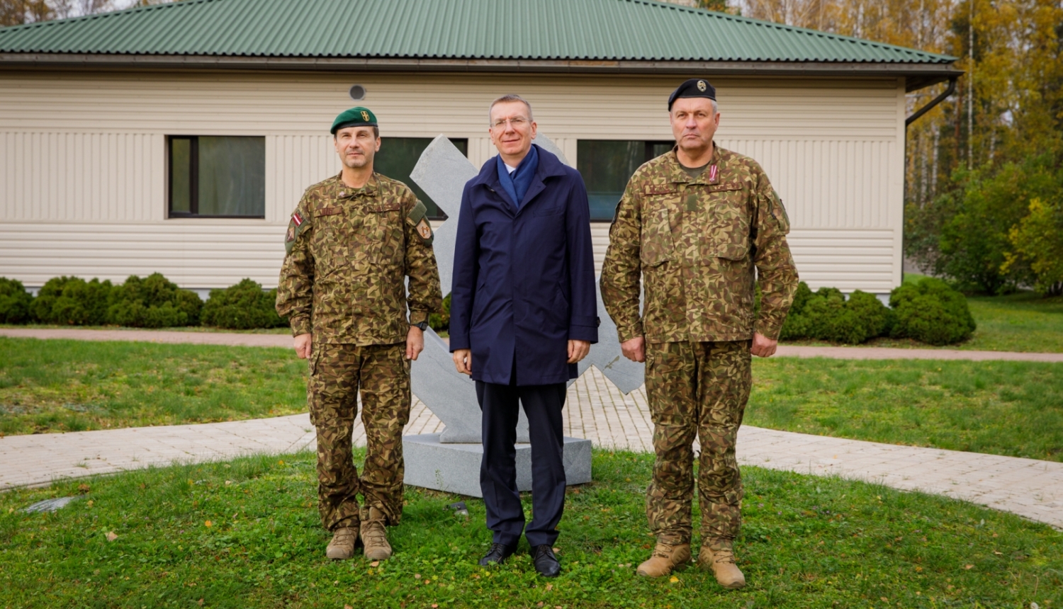 Президент проведет в Резекне заседание военного совета Президент проведет в Резекне заседание военного совета
