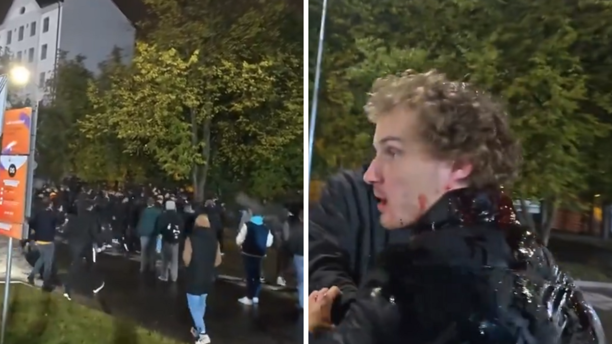 У стадиона "Даугава" подрались футбольные болельщики