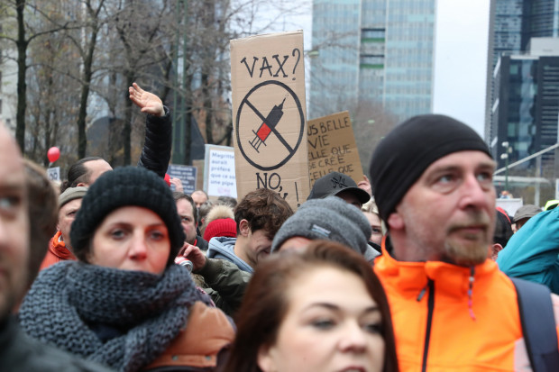 В Европе прошли протесты против ограничений из-за Covid-19