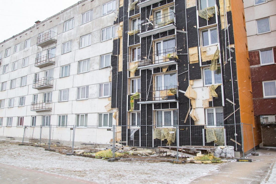На утепление жилых домов будет доступно 170 млн евро