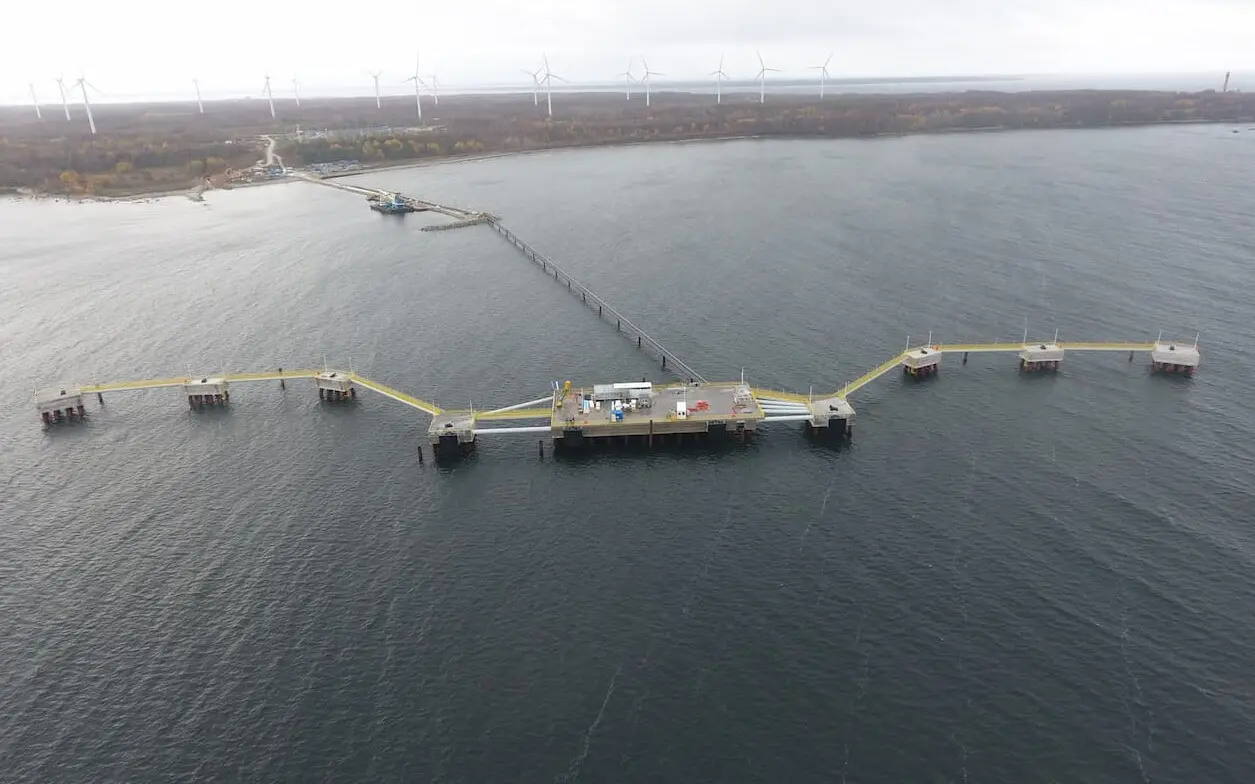 В ближайшее время газ в Палдиски не доставят. Госкомпания не установила соединительную ветку