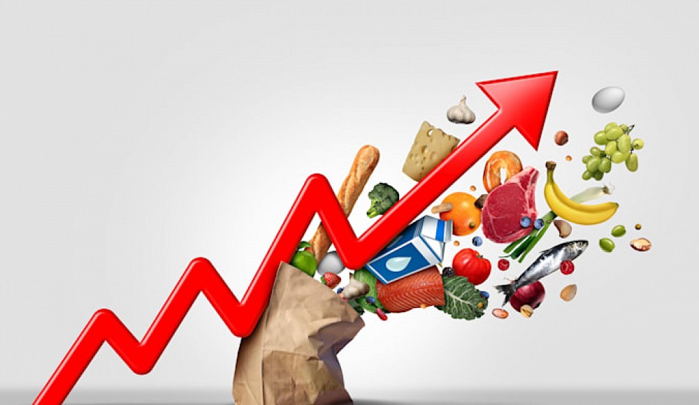 Годовая инфляция в августе составила  21,5 %