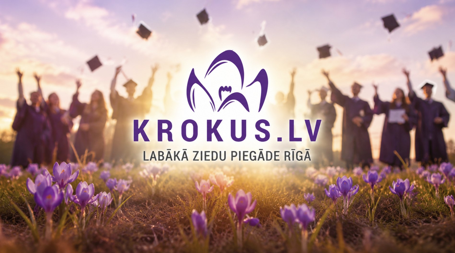 Izlaidumi 2026: Krokus.lv ziedu piegāde Rīgā un populārākie pušķi svētkiem